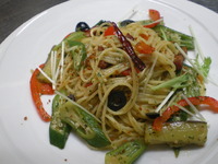 夏野菜のペペロンチーノ♪ 2011/07/29 10:36:33