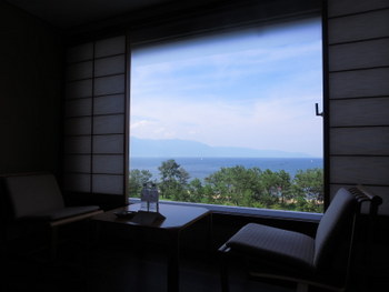 琵琶湖マリオットホテル　眺め