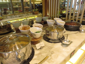 リッツカールトン・ミレニア・シンガポール　クラブフロア　朝食