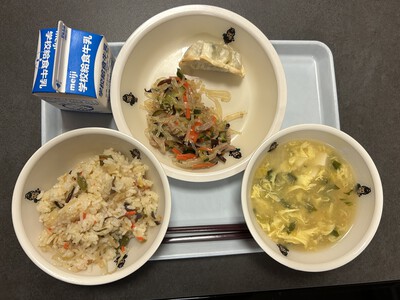 今日の給食献立