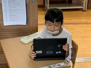 タブレットPCの操作