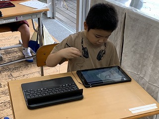 タブレットPCの操作