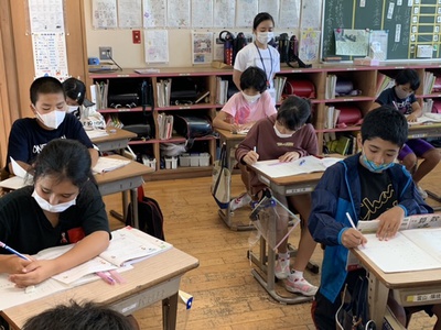 小数や整数を分数で表す 5年生 恩納村立 仲泊小学校 幼稚園