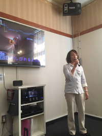 カラオケ大会〜♫ 機械でGO!!