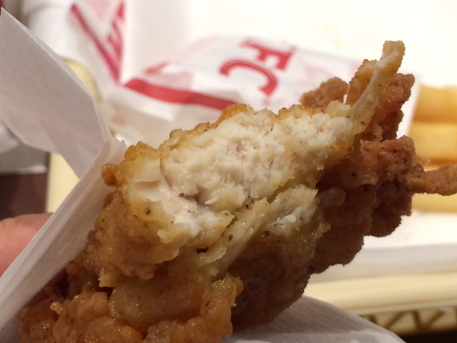 骨なしケンタッキーを食べてみた Oyajinablog 美味しいものが大好きなoyajinablog