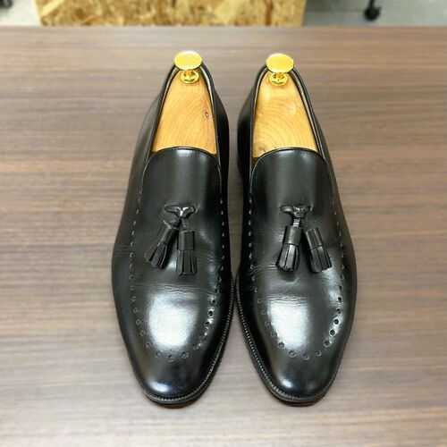 Berluti（ベルルッティ）ホールカット タッセルローファーのトゥ