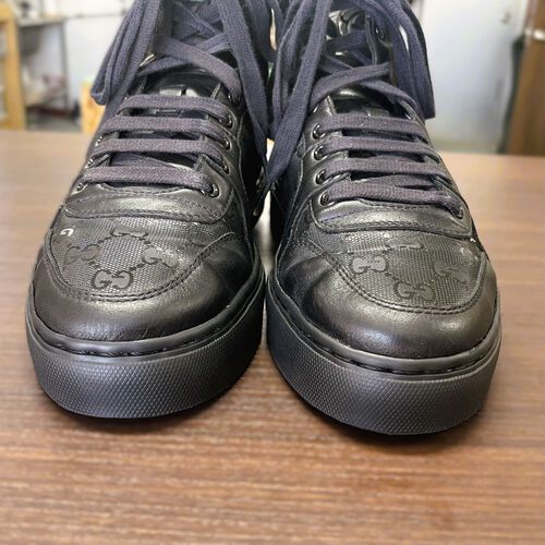 GUCCI（グッチ）GGインプリメ ハイカットスニーカーをオールソール