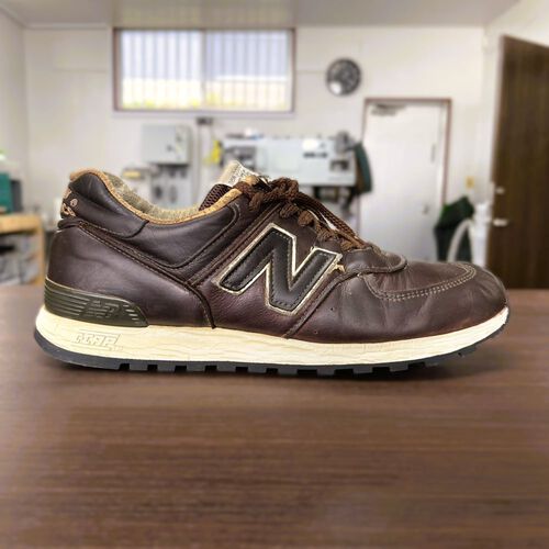 ニューバランス576 レザー オールソール交換（Vibram 930C）｜New