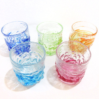 ☆新商品☆ホタル石ガラスシリーズ