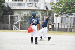 練習試合の様子