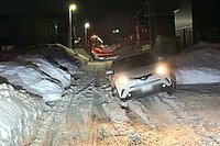 札幌で撮影された雪国の運転がなかなかに難易度が高い