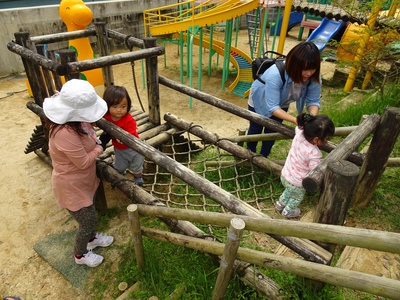 園庭遊び