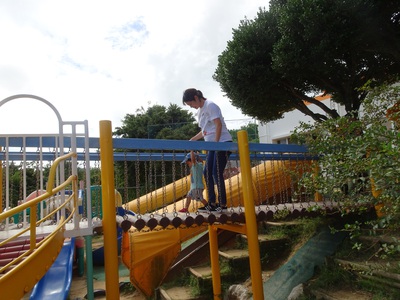 園庭遊び