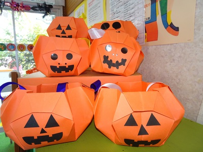 ハロウィン製作