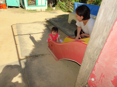 園庭遊び