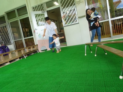 園庭遊び