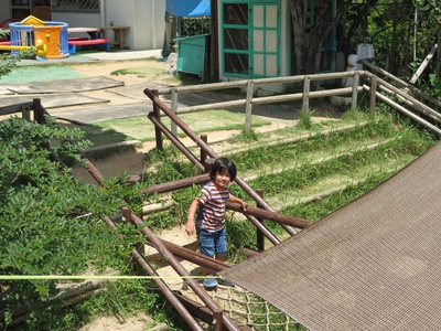 園庭遊び