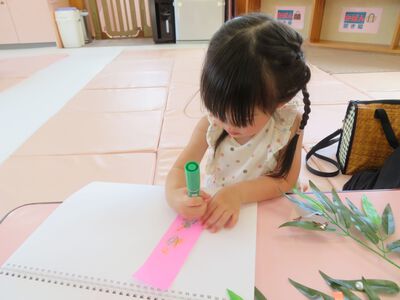 短冊作り