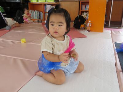 親子ヨガ