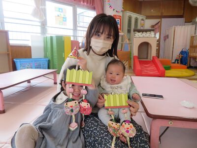 ひな祭り製作