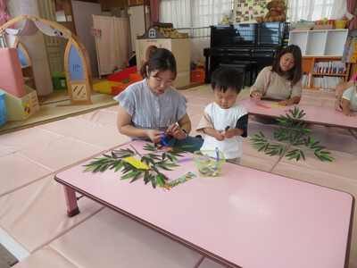 短冊作り＆七夕集会