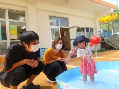 水あそび