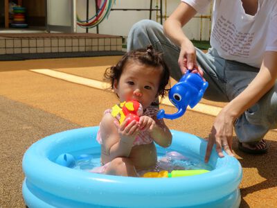 水あそび