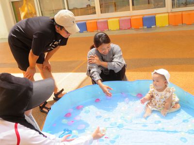 水あそび