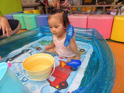水遊び
