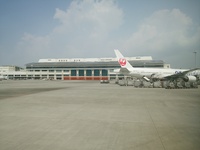 沖縄那覇空港到着