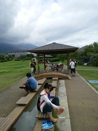 桜島の足湯 2016/09/06 14:31:57