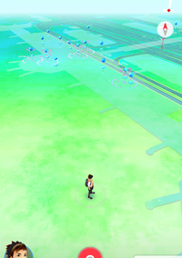 ポケモンGo羽田空港 2016/08/17 09:47:01