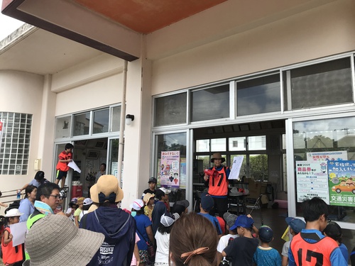 嘉手苅自治会主催の「地域再発見！住みやすい嘉手苅にしよう！」へ参加してきました。