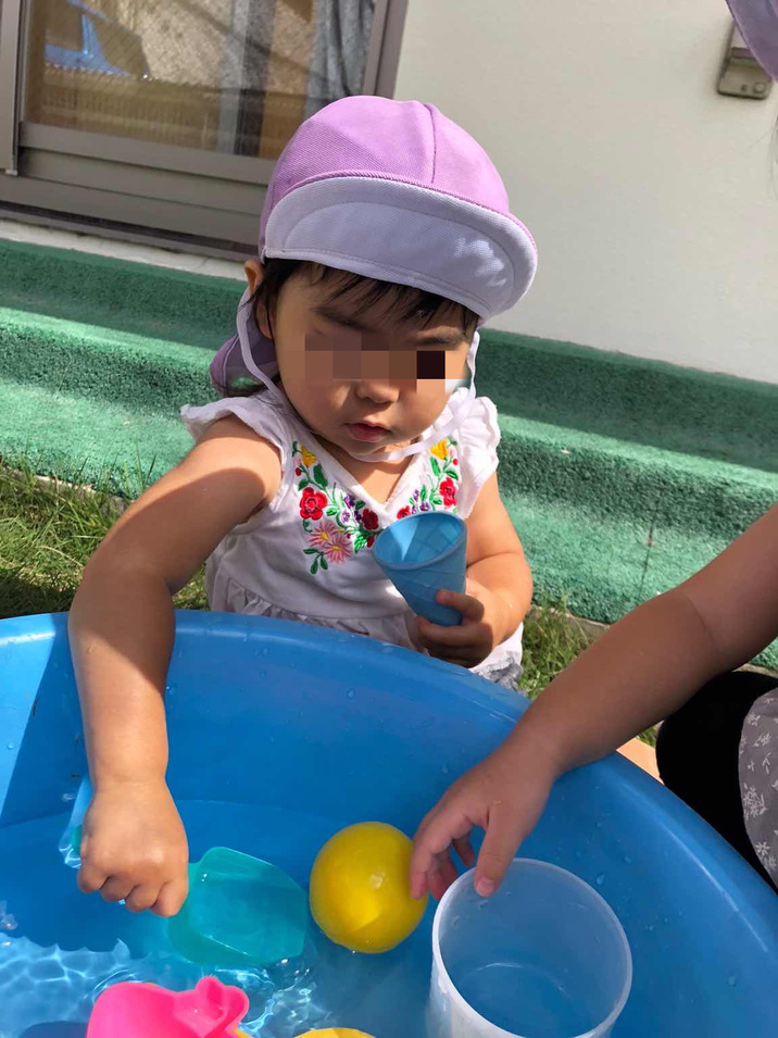 たのしいみずあそび♪