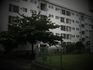 団地の思い出(雨)