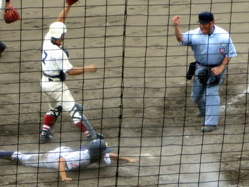 沖縄県秋季高校野球・準決勝・嘉手納vs糸満・画像