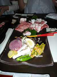 アグー料理の「月の浜」