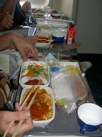 JO９４１の機内食