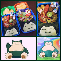ポケモン カビゴン弁当♩