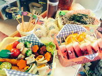 2015.簡単運動会のお弁当♩