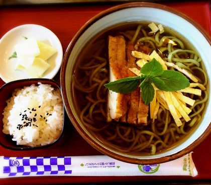 ＋茶茶るいゆうdeバジルそば＋