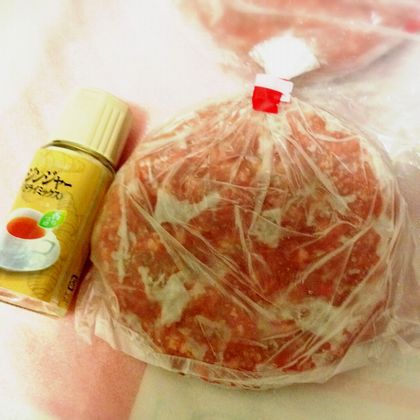 ＋お肉屋さんのハンバーグ♥＋