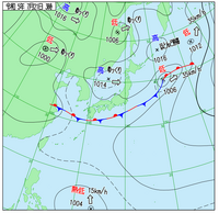 熱低２３ →　台風5号２３