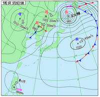 台風１号２４