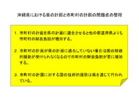 沖縄のごみ処理に関する県の計画と市町村の計画について 2015/09/04 23:57:02