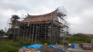 石垣島媽祖宮建築中