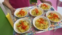 食育おやつ＝パエリア 2022/08/23 16:00:27