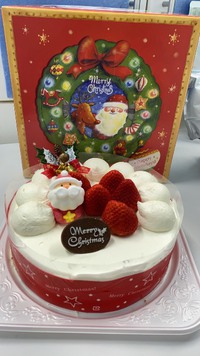 クリスマスケーキの寄贈に感謝！ 2020/12/25 23:59:24