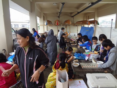 カヌー体験中止!!　ー ゆしどうふ交流会 ー