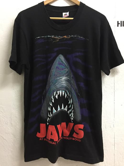 90s JAWS ジョーズ ムービーTシャツ - Tシャツ